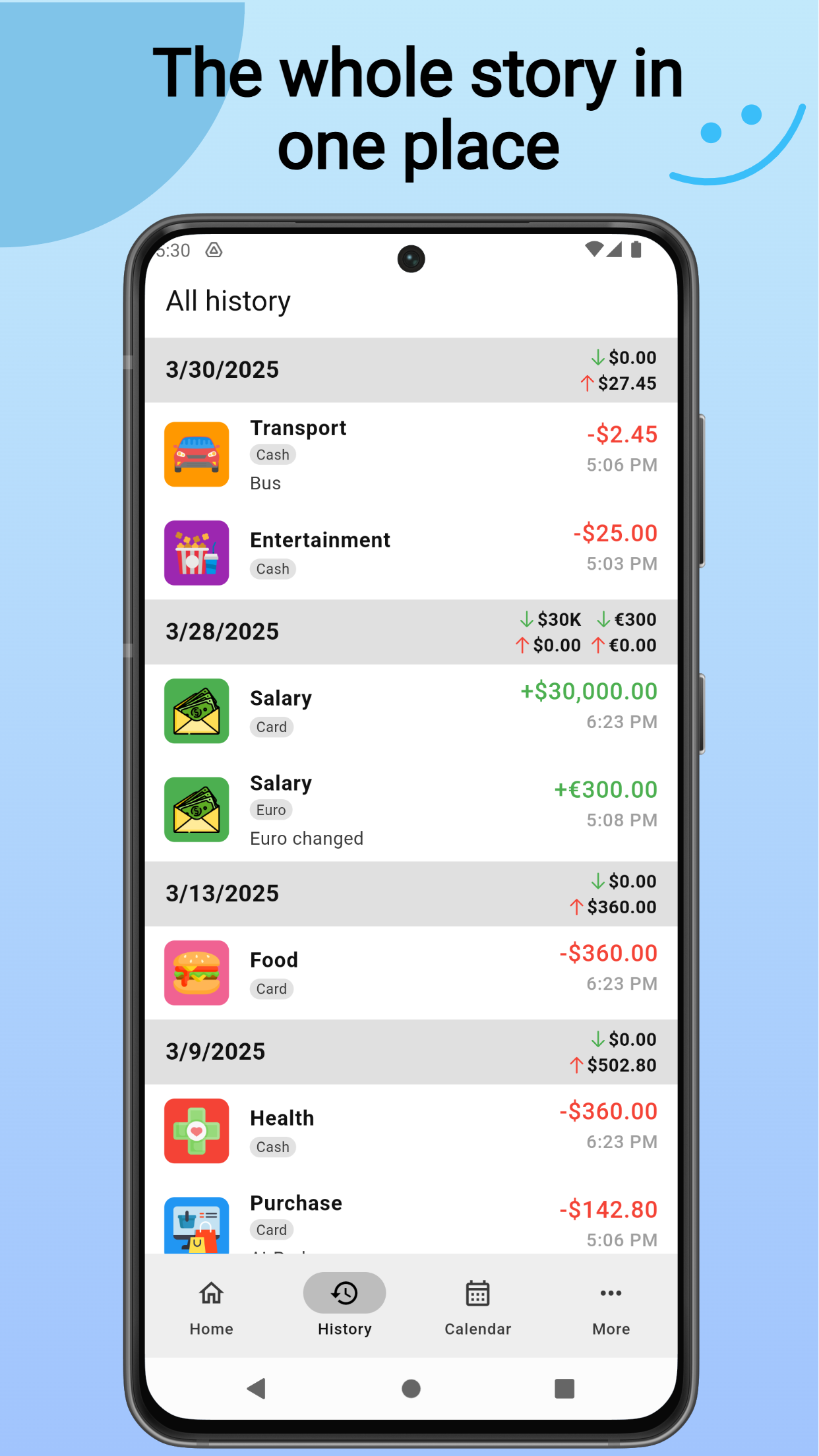 Expense Tracker Screenshot 2