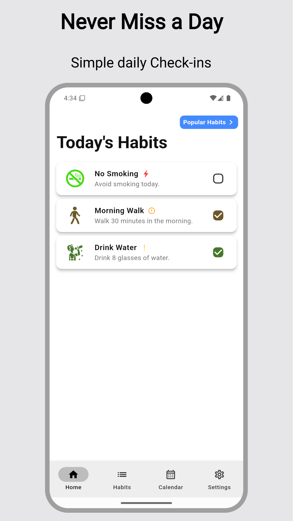 Smart Habits Screenshot 1